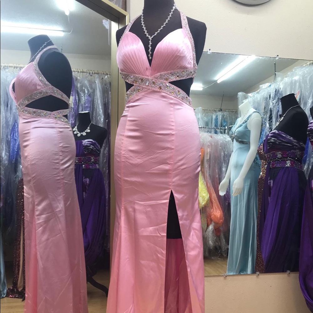Jasz couture 4059 size 12 pink brand new with tag